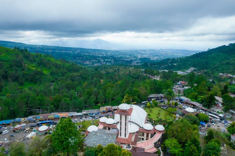 Pasar Oleh-Oleh di Puncak